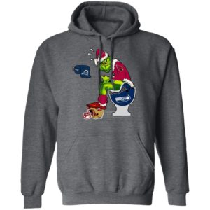 Santa Grinch Arizona Cardinals Shit On Other Teams Christmas Sweater, Shirt