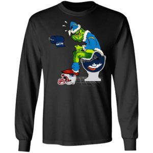 Santa Grinch Los Angeles Chargers Shit On Other Teams Christmas Sweater, Shirt
