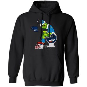 Santa Grinch Los Angeles Chargers Shit On Other Teams Christmas Sweater, Shirt