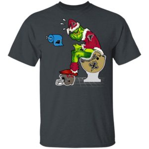 Santa Grinch Atlanta Falcons Shit On Other Teams Christmas Sweater, Shirt