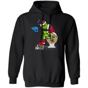 Santa Grinch Atlanta Falcons Shit On Other Teams Christmas Sweater, Shirt