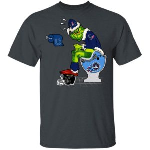 Santa Grinch Houston Texans Shit On Other Teams Christmas Sweater, Shirt