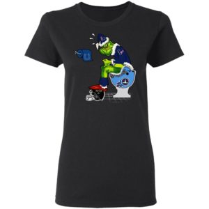 Santa Grinch Houston Texans Shit On Other Teams Christmas Sweater, Shirt