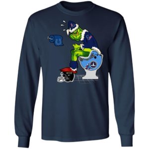 Santa Grinch Houston Texans Shit On Other Teams Christmas Sweater, Shirt