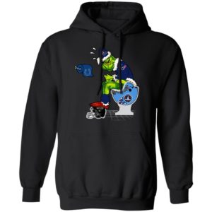 Santa Grinch Houston Texans Shit On Other Teams Christmas Sweater, Shirt