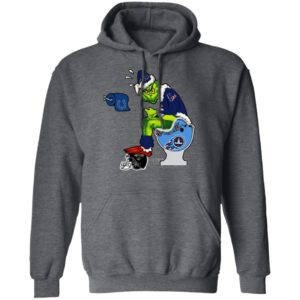 Santa Grinch Houston Texans Shit On Other Teams Christmas Sweater, Shirt