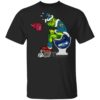 Santa Grinch Kansas City Chiefs Shit On Other Teams Christmas Sweater, Shirt