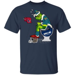 Santa Grinch Jacksonville Jaguars Shit On Other Teams Christmas Sweater, Shirt
