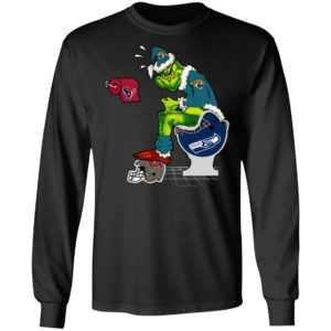 Santa Grinch Jacksonville Jaguars Shit On Other Teams Christmas Sweater, Shirt