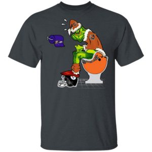Santa Grinch Cincinnati Bengals Shit On Other Teams Christmas Sweater, Shirt