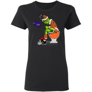 Santa Grinch Cincinnati Bengals Shit On Other Teams Christmas Sweater, Shirt