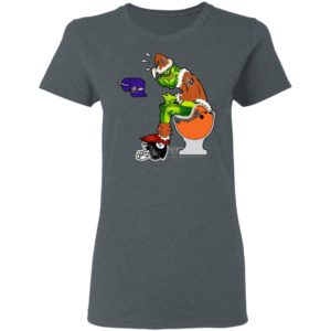 Santa Grinch Cincinnati Bengals Shit On Other Teams Christmas Sweater, Shirt