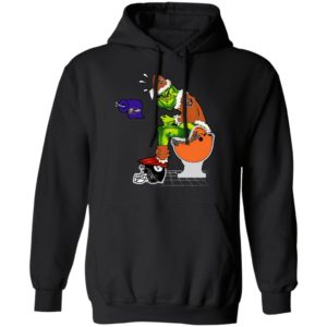 Santa Grinch Cincinnati Bengals Shit On Other Teams Christmas Sweater, Shirt