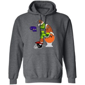 Santa Grinch Cincinnati Bengals Shit On Other Teams Christmas Sweater, Shirt