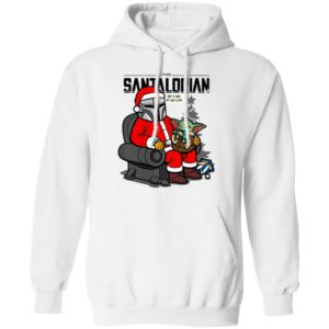 The santalorian and baby yoda spit it out its just a toy christmas 2020 shirt