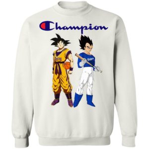 Premium goku los angeles lakers and vegeta los angeles dodgers champion shirt