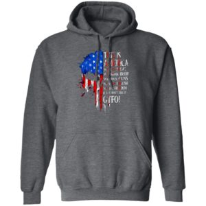 This is america we eat meat we drink beer we own guns shirt
