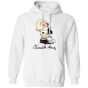 The Peanuts Snoopy Hug Charlie Brown And Woodstock Signature Shirt