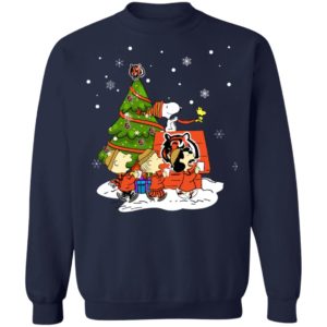 Snoopy The Peanuts Cincinnati Bengals Christmas Sweater