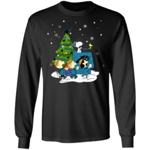 Snoopy The Peanuts Carolina Panthers Christmas Sweater