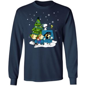 Snoopy The Peanuts Carolina Panthers Christmas Sweater