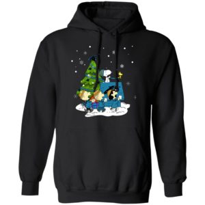 Snoopy The Peanuts Carolina Panthers Christmas Sweater