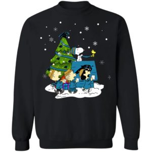 Snoopy The Peanuts Carolina Panthers Christmas Sweater