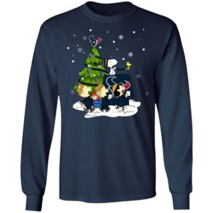 Snoopy The Peanuts Houston Texans Christmas Sweater
