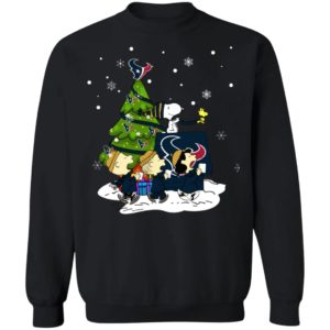 Snoopy The Peanuts Houston Texans Christmas Sweater