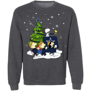 Snoopy The Peanuts Dallas Cowboys Christmas Sweater