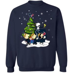 Snoopy The Peanuts Houston Texans Christmas Sweater