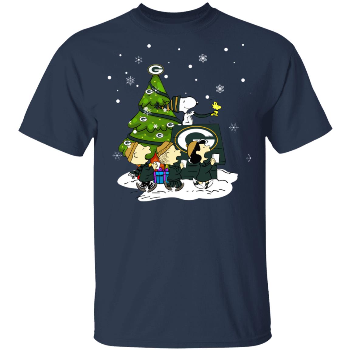 Snoopy The Peanuts Green Bay Packers Christmas Sweater Snoopy The Peanuts Green Bay Packers Christmas Sweater