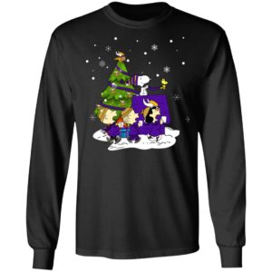 Snoopy The Peanuts Minnesota Vikings Christmas Sweater