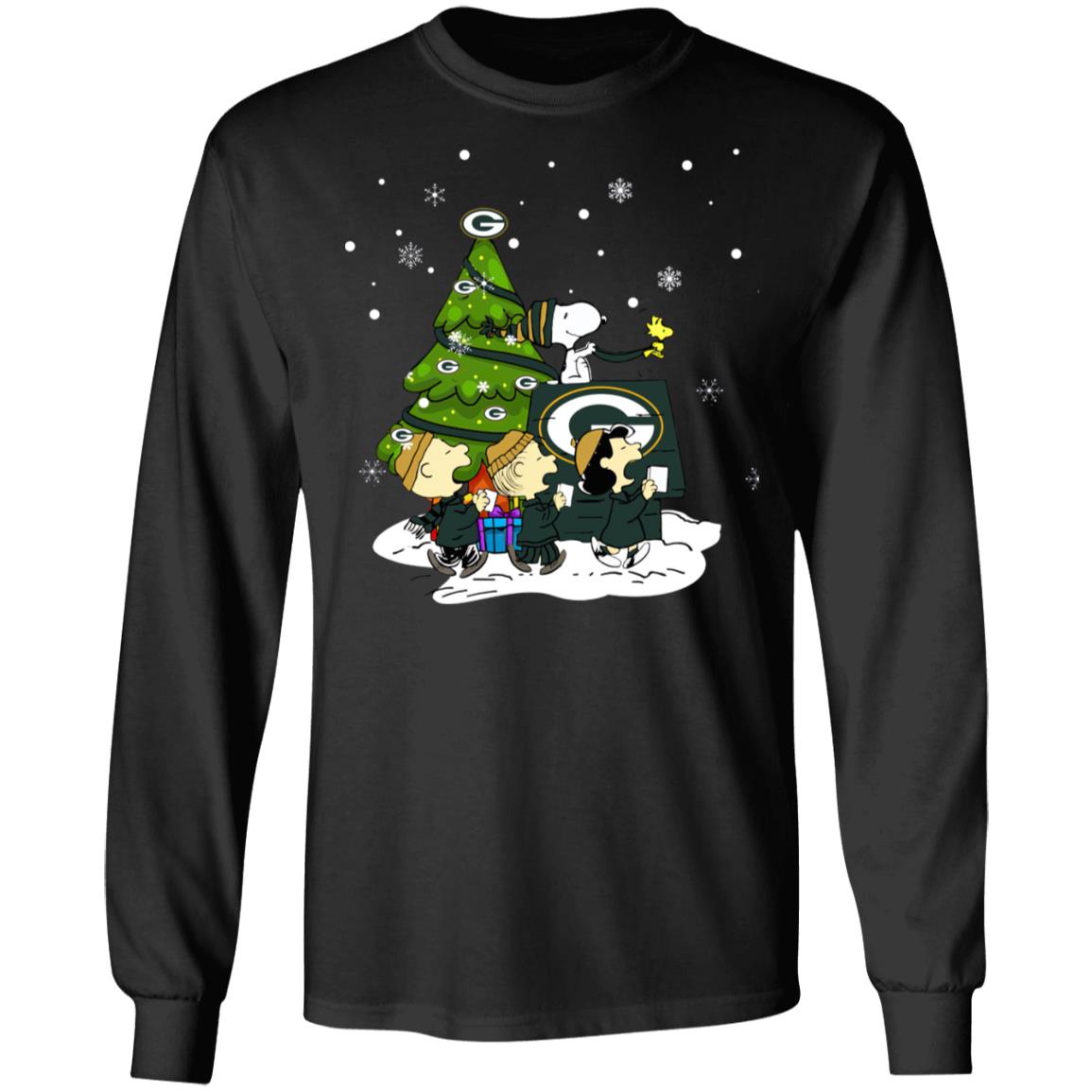 Snoopy The Peanuts Green Bay Packers Christmas Sweater Snoopy The Peanuts Green Bay Packers Christmas Sweater
