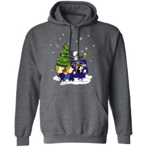 Snoopy The Peanuts Baltimore Ravens Christmas Sweater