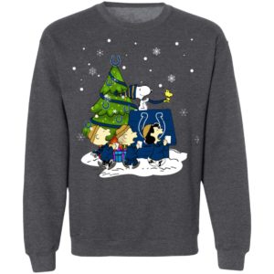 Snoopy The Peanuts Indianapolis Colts Christmas Sweater