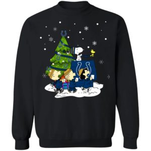 Snoopy The Peanuts Indianapolis Colts Christmas Sweater