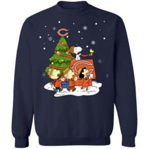 Snoopy The Peanuts Chicago Bears Christmas Sweater