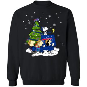 Snoopy The Peanuts Buffalo Bills Christmas Sweater