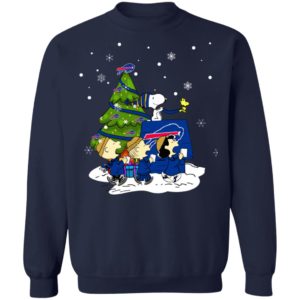 Snoopy The Peanuts Buffalo Bills Christmas Sweater
