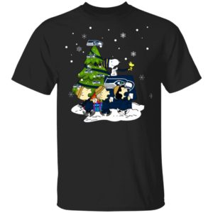 Snoopy The Peanuts Seattle Seahawks Christmas Sweater