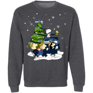 Snoopy The Peanuts Seattle Seahawks Christmas Sweater