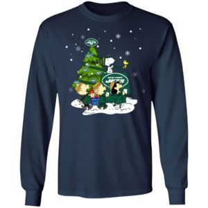 Snoopy The Peanuts New York Jets Christmas Sweater