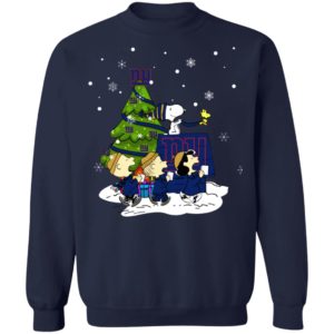 Snoopy The Peanuts New York Giants Christmas Sweater
