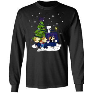 Snoopy The Peanuts New York Giants Christmas Sweater