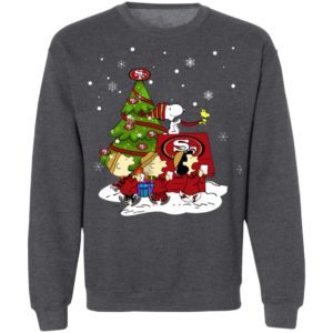 Snoopy The Peanuts San Francisco 49ers Christmas Sweater