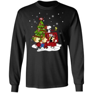 Snoopy The Peanuts San Francisco 49ers Christmas Sweater
