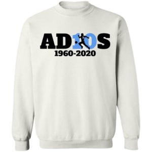 Ad10s 1960 2020 Diego Maradona Shirt, Hoodie, LS
