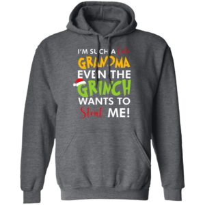 Uploaded ToI’m such a cute grandma even the grinch wants to steal me Christmas sweatshirt, LS