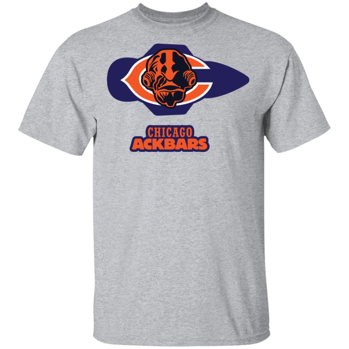 Chicago Ackbars Star Wars Mashup T-Shirt Chicago Ackbars Star Wars Mashup T-Shirt